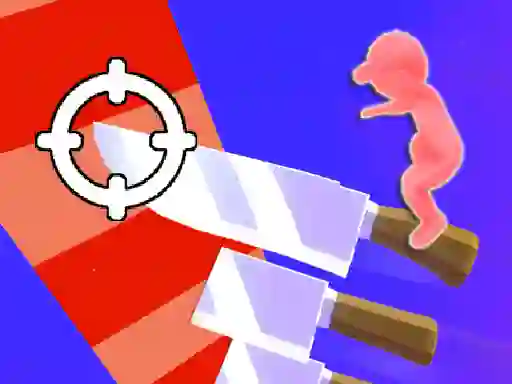Žaidimas Throw Knife 3D internete