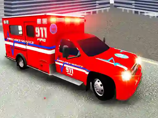 Žaidimas City Ambulance Driving internete