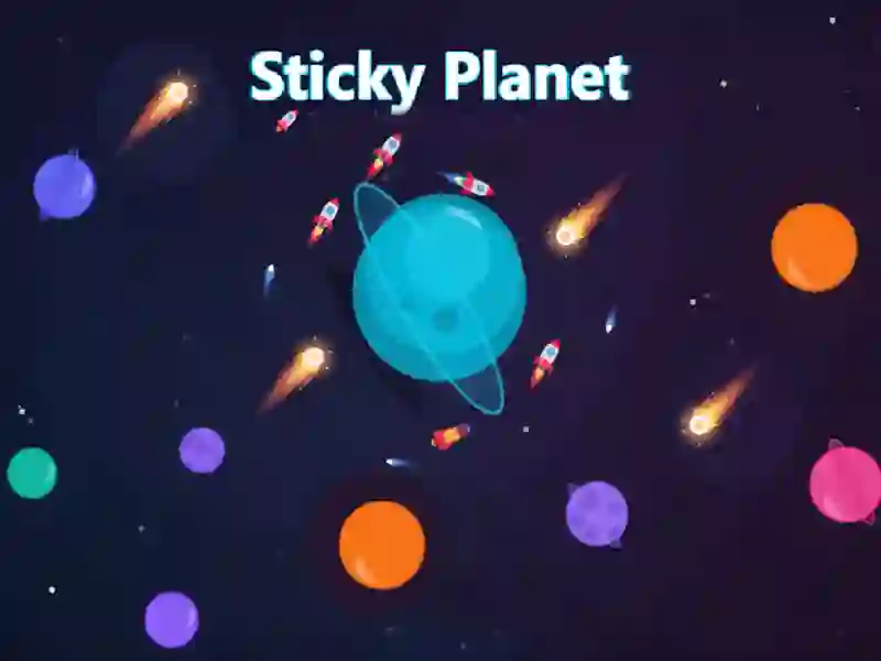 Žaidimas Sticky Planet internete