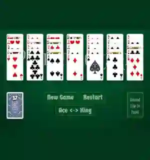 Žaidimas Patience Solitaire internete