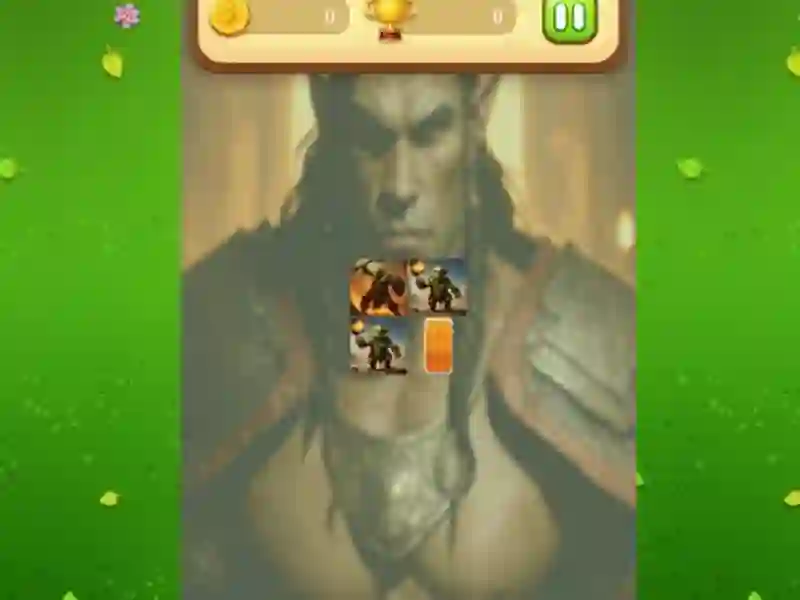 Žaidimas Orc Memory Match internete