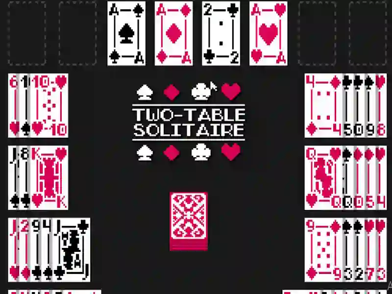 Žaidimas Two-Table Solitaire internete