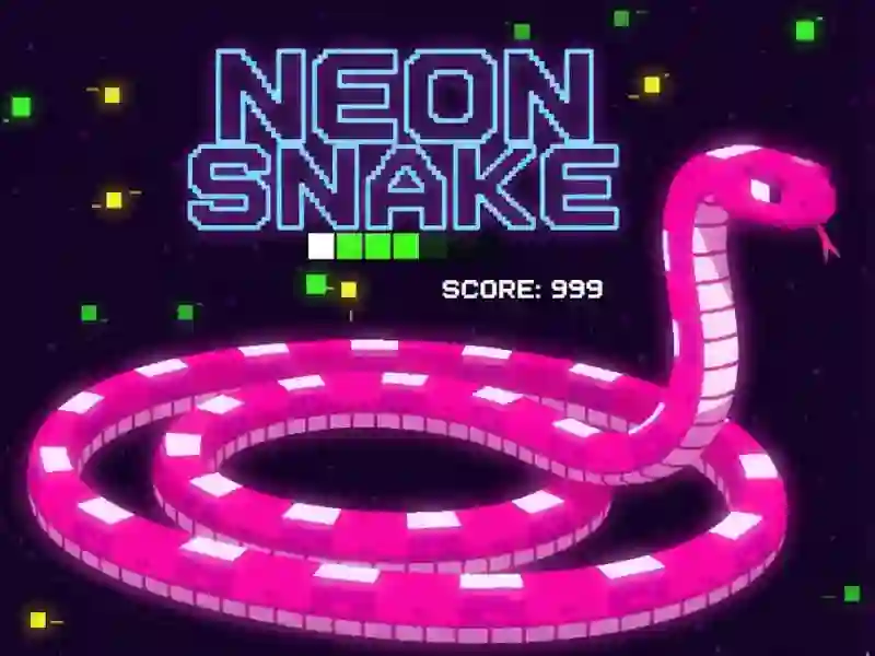 Žaidimas Neon Snake internete