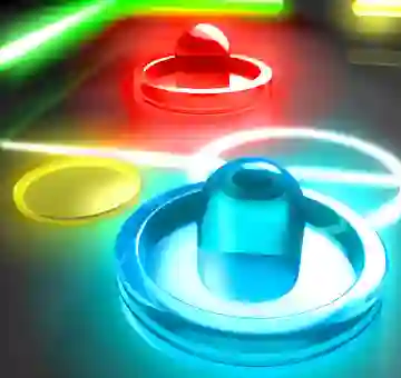 Žaidimas Neon Hockey internete
