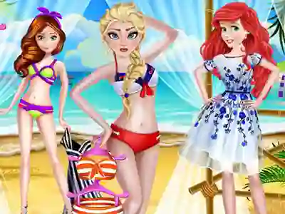 Žaidimas Beach Fashion Outfits internete