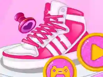 Žaidimas Popstar sneaker designer internete