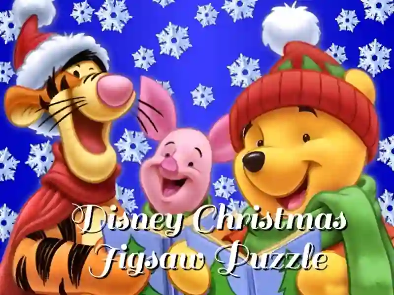 Žaidimas Disney Christmas Jigsaw Puzzle internete