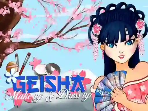 Žaidimas Geisha make up and dress up internete