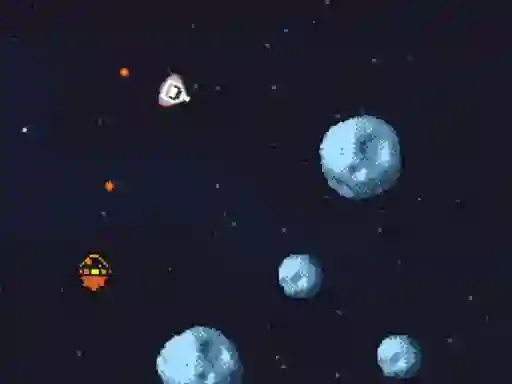 Žaidimas Retro Space Blaster internete
