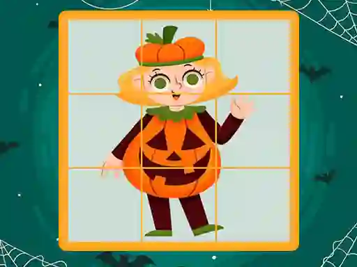 Žaidimas Halloween Puzzles internete