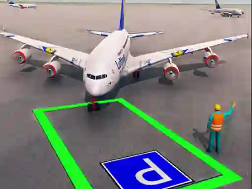 Žaidimas Air Plane Parking 3d internete