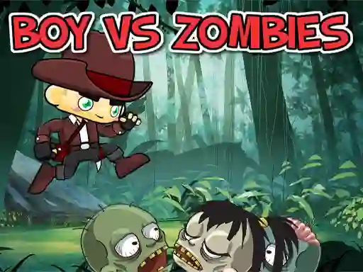 Žaidimas Boy vs Zombies internete