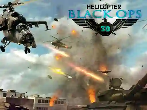 Žaidimas Helicopter Black Ops 3d internete