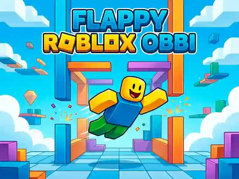Žaidimas Flappy Roblox Obbi internete