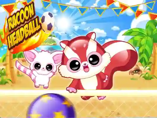 Žaidimas Racoon Headball internete