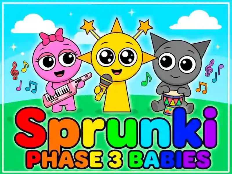 Žaidimas Sprunki baby PHASE 3 internete