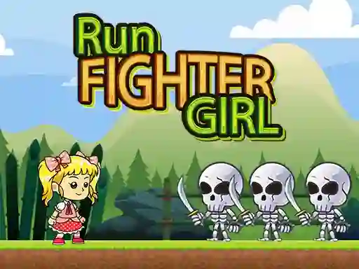 Žaidimas Run Fighter Girl internete