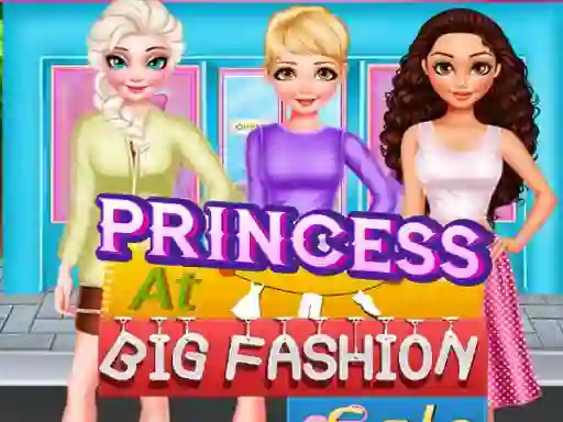 Žaidimas Princess Big Fashion Sale internete