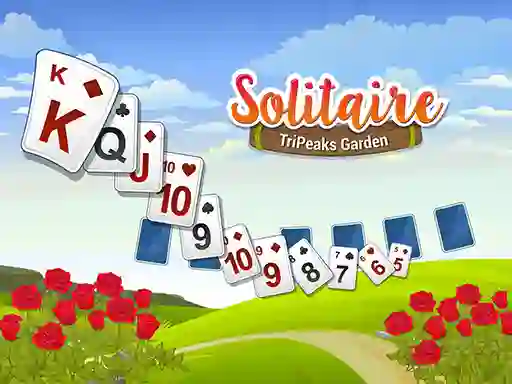Žaidimas Solitaire TriPeaks Garden internete