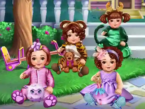 Žaidimas Kindergarten: Dress Up internete
