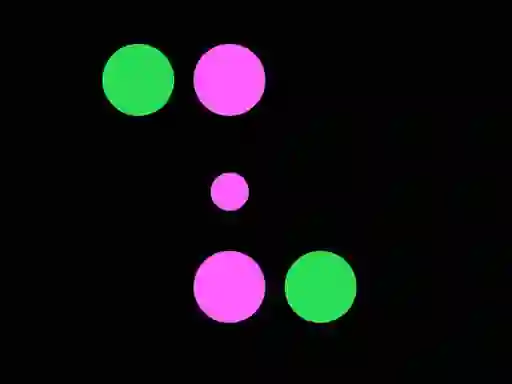 Žaidimas Dots vs Dots internete
