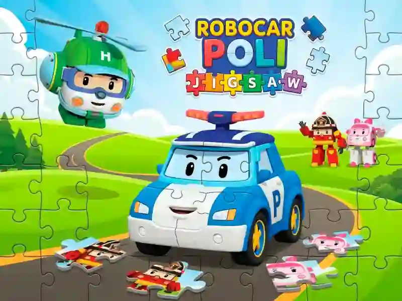 Žaidimas Robocar Poli Jigsaw internete