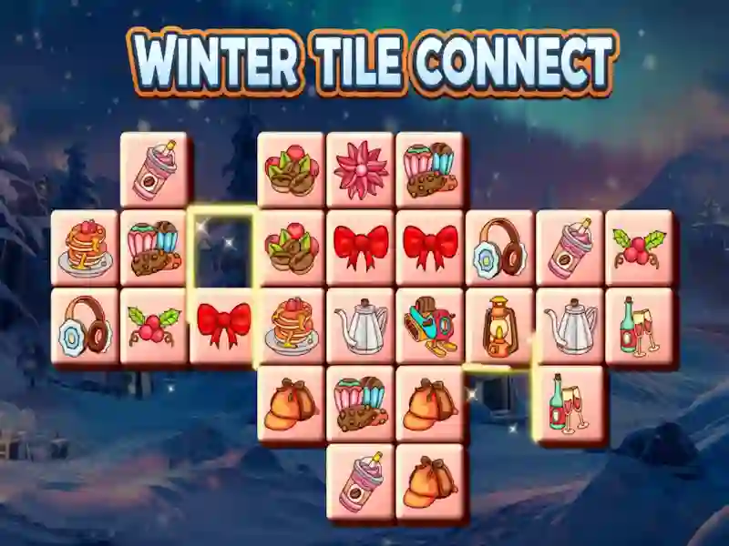 Žaidimas Winter Tile Connect internete
