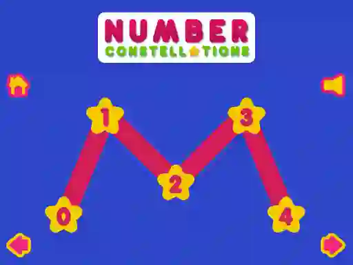 Žaidimas Number Constellations internete