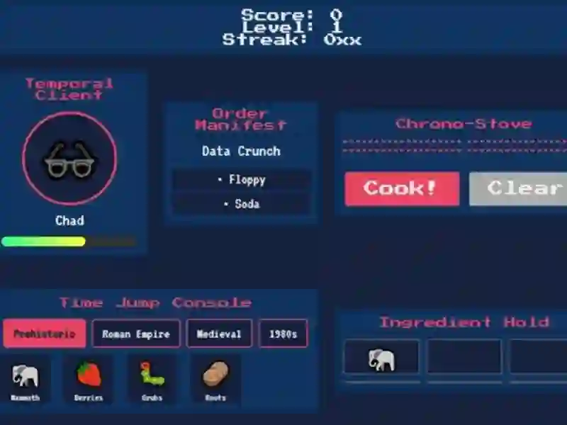 Žaidimas Chrono Chef internete