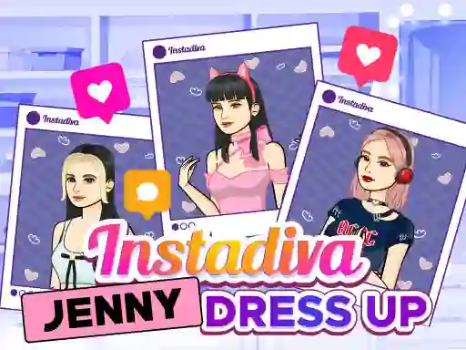 Žaidimas Instadiva Jenny Dress Up internete