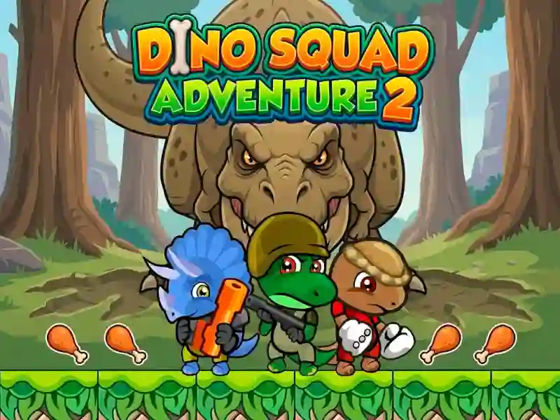 Žaidimas Dino Squad Adventure 2 internete