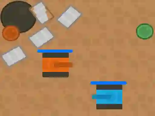 Žaidimas Tank War internete
