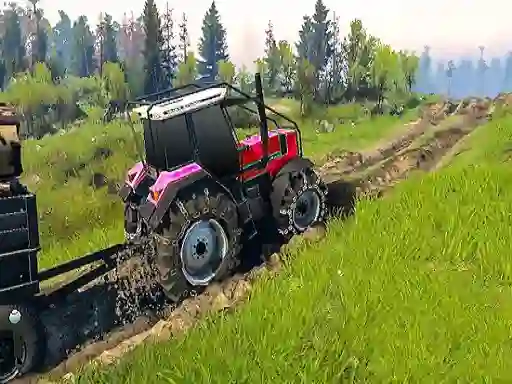 Žaidimas Real Chain Tractor Towing Train Simulator internete