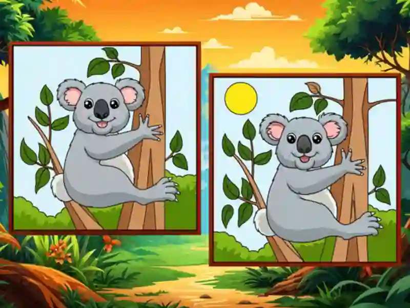 Žaidimas Animal: Find The Differences internete