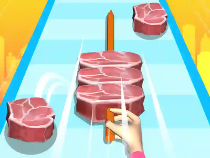 Žaidimas Bbq Stack Run internete