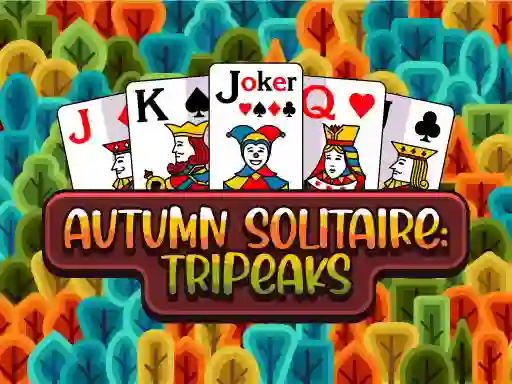 Žaidimas Autumn Solitaire Tripeaks internete