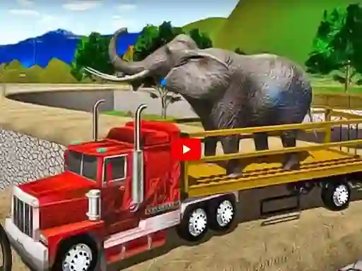Žaidimas Animal Simulator Truck Transport 2020 internete