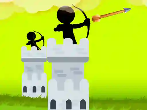 Žaidimas Stickman Archer Castle internete