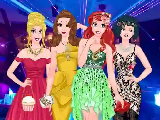 Žaidimas  Princesses Graduation Party Night internete