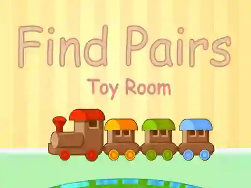 Žaidimas Find Pairs Toy Room internete