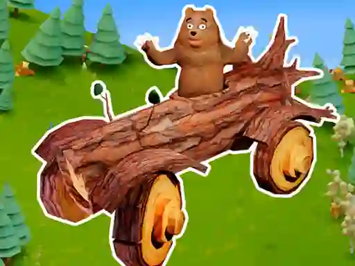 Žaidimas Bear vs Humans internete