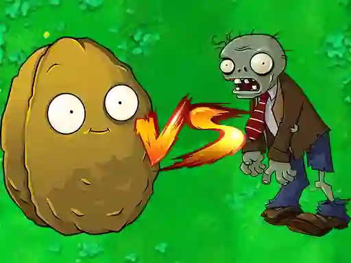 Žaidimas Potato vs Zombies internete