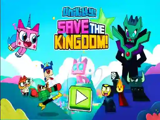 Žaidimas Unikitty Saves the Kingdom internete