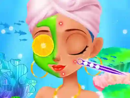 Žaidimas Mermaid Games Princess Makeup internete