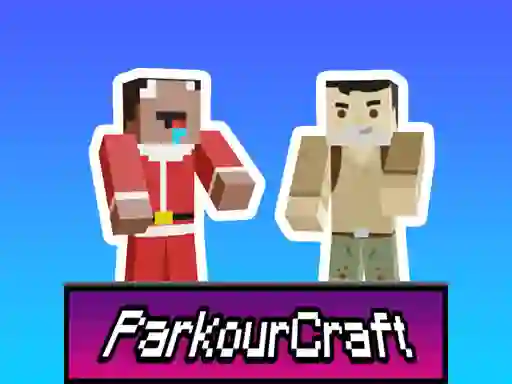 Žaidimas Parkour Craft Noob Steve internete