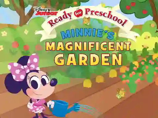 Žaidimas Ready For Preschool Minnie's Magnificent Garden internete