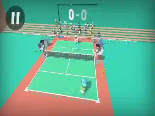 Žaidimas Funny swipe Tennis internete