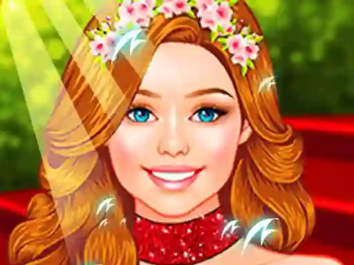 Žaidimas Super Stars Dress-up For-Girls internete