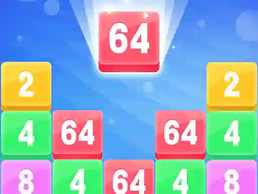 Žaidimas 2048 Merge Block internete