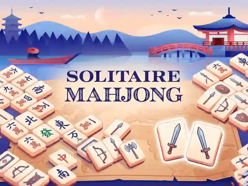 Žaidimas Solitaire Mahjong internete